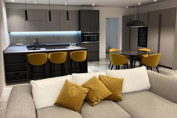 Cucina Kalì con top Dekton | Progetti Caselli Arredamenti