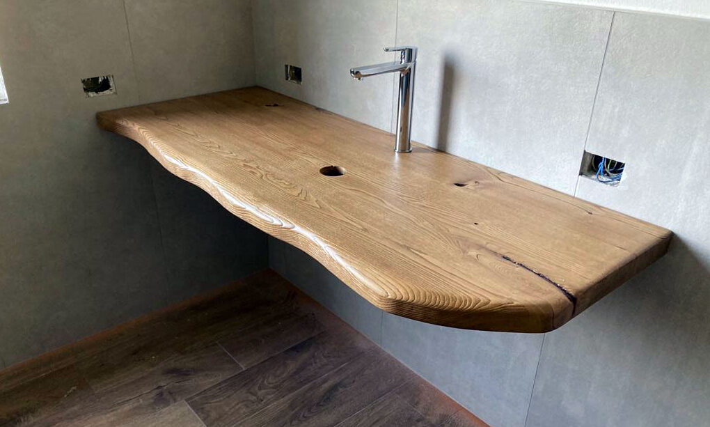 Top per lavabo di un bagno